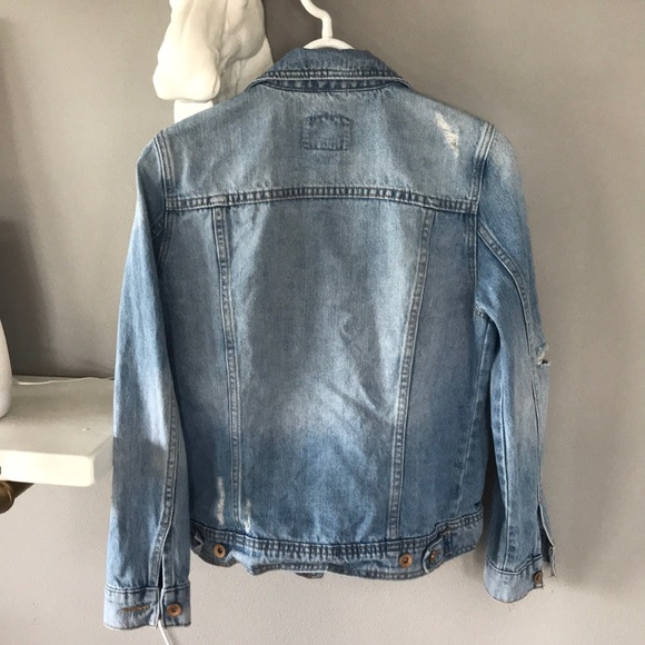 Distressed Jean Jacket - Picture 3 of 3